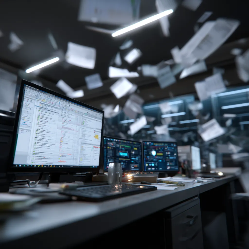 Symbolgrafik: Zentrale Dokumenten-Inbox